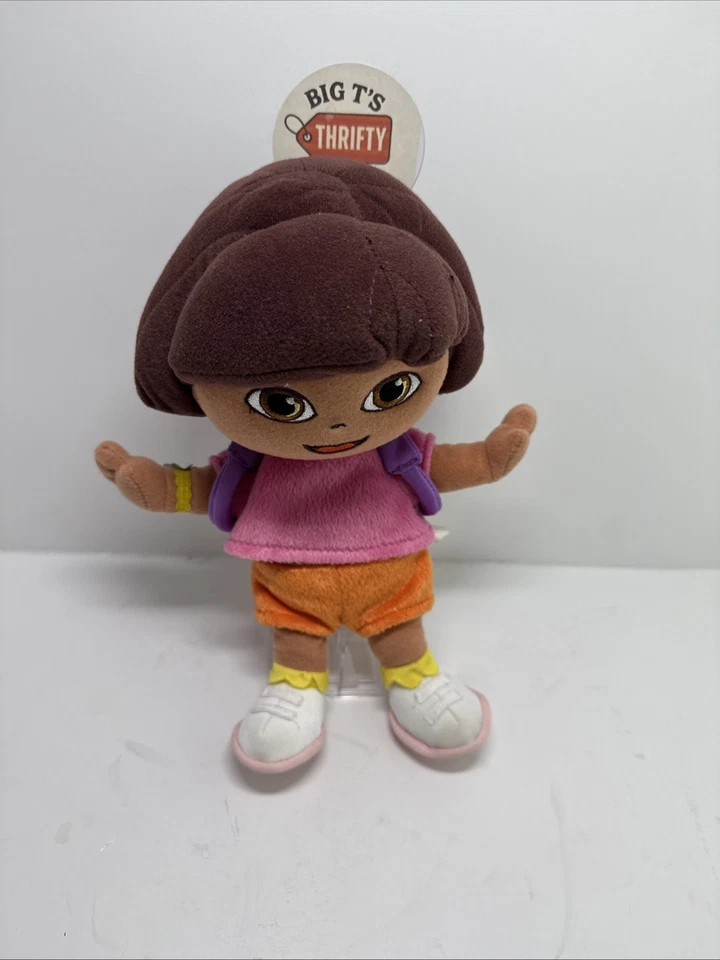 Muñeca de peluche Dora la Exploradora 10" - Nickelodeon 2002 vintage Foto 2 de 4