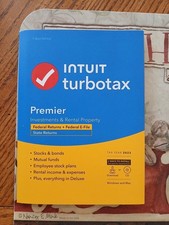 TurboTax Premier 2023 Federal +1 State Windows & Mac CD & Download. 