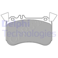 DELPHI Scheibenbremse Bremsbelagsatz F&uuml;r MERCEDES Cla Gla C117 W117 0074203120
