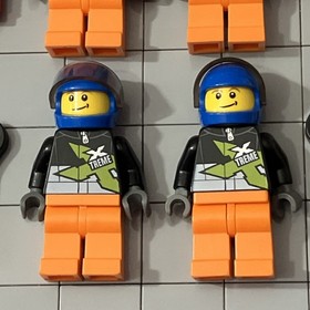 Lego City Xtreme Powerboat Driver Minifigure Lot cty0543 cty0542 60085 E10 20