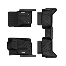 All Weather Non Hybrid Floor Mats Liner For 2024-2026 Toyota Tacoma Double Cab