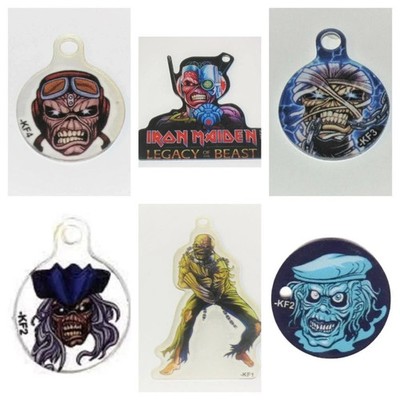 Iron Maiden Stern Pinball Promo Plastic Key Chain - Legacy of the Beast
