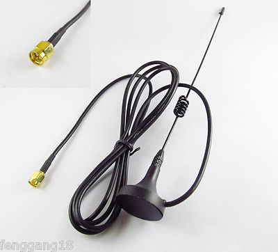 Cavo Antenna GSM GPRS 315MHz SMA Maschio 3M 3dbi Base Magnetica - Foto 7