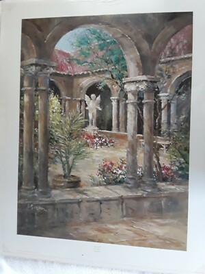 Tranquility by L.Gordon signed limited edition Art
