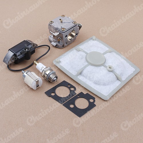 Carburetor Air Fuel Filter Kit For Stihl 041 041 Farm Boss Gas Ignition Coil - Picture 5 of 6