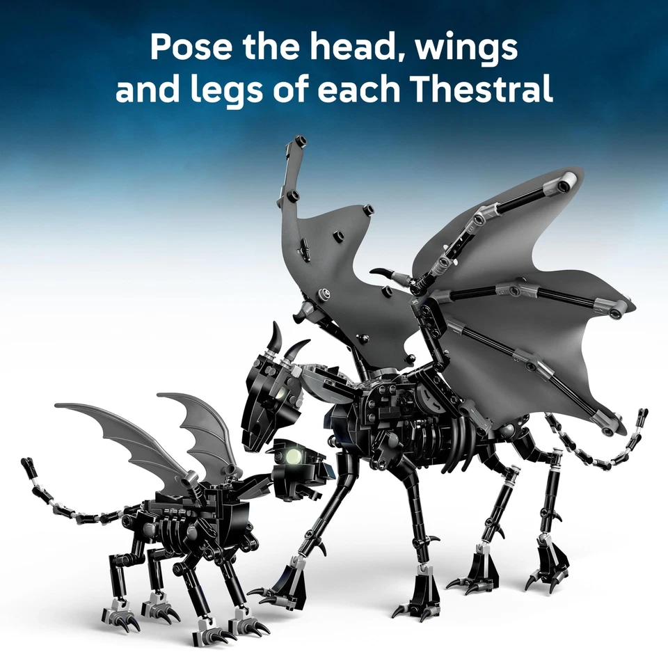 LEGO Harry Potter Thestral Family - Pretend Play Learning and Building Toy for - Image 3 of 4