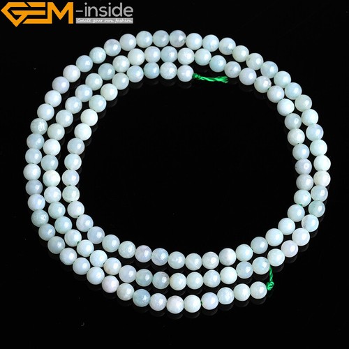 2mm 3mm 4mm Natural Gemstones Tiny Small Spacer Loose Beads For Jewellery Making - Picture 145 of 299
