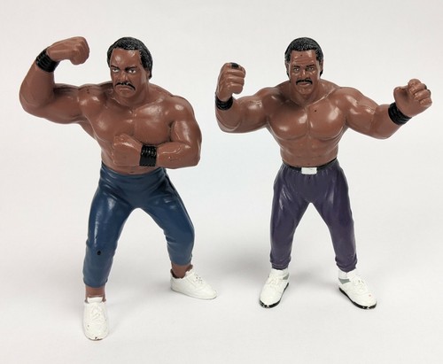 Vintage WCW Galoob Doom Butch Reed & Ron Simmo...