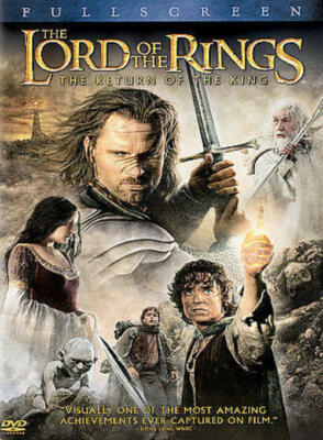 The Lord of the Rings: The Return of the King (DVD, 2004, Full-Screen) NEW
