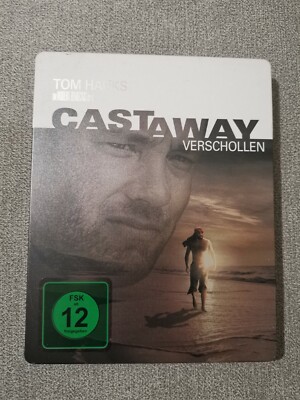 Cast Away - Vershollen- Steelbook-blu ray - sehr gut *Sammelauflösung *OOP