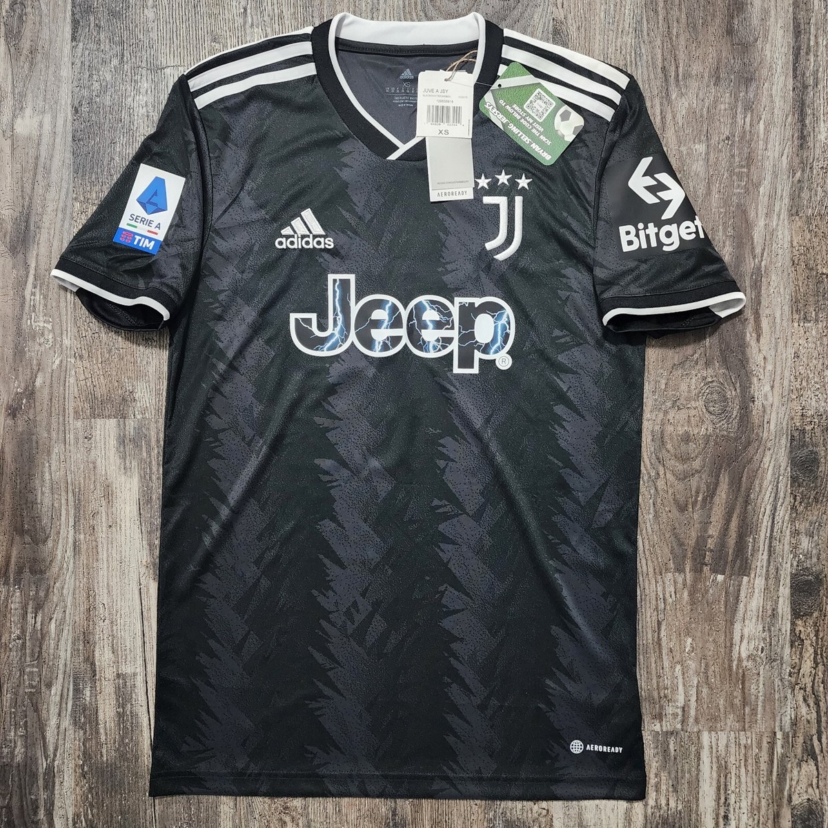 2023 Adidas Juventus Away Soccer Jersey Angel Di Maria Men XS