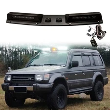 Black Top LED Roof Light Bars DRL Fits for Mitsubishi Pajero V31 V32 V33