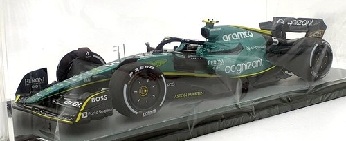 Spark 1/18 Scale Resin 18S775 Aston Martin AMR22 Abu Dhabi GP 2022 #5 S.Vettel