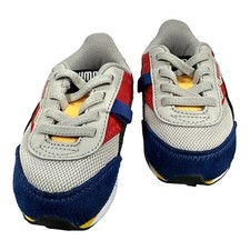 Puma Future Rider Splash Lace Up Toddler Boys Grey Sneakers Casual Shoes 381856