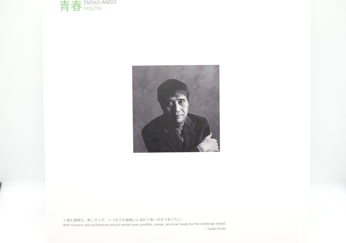 貴重！会場限定品！サイン＆ドローリングつきTADAO ANDO YOUTH Tadao Ando Youth Exhibition Limited Signed Tote Bag Rare