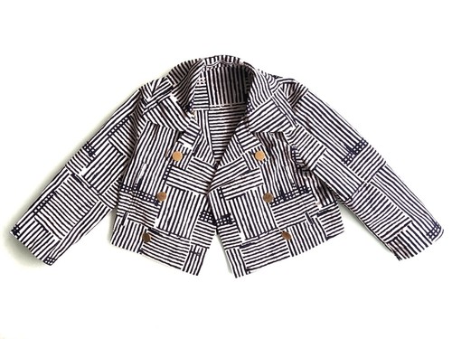 OPENING CEREMONY Jacket Black White Geomitric Womens’s XS - Picture 10 of 10