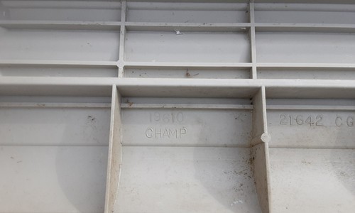 Wilbar Morada Pool Top Rail 8" Straight 19610 Resin 39 3/4" and 41 1/4" - Picture 3 of 7
