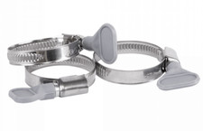 Butterfly Wing W4 Stainless Steel  (Galvanised) Jubilee Type Hose Pipe Clips