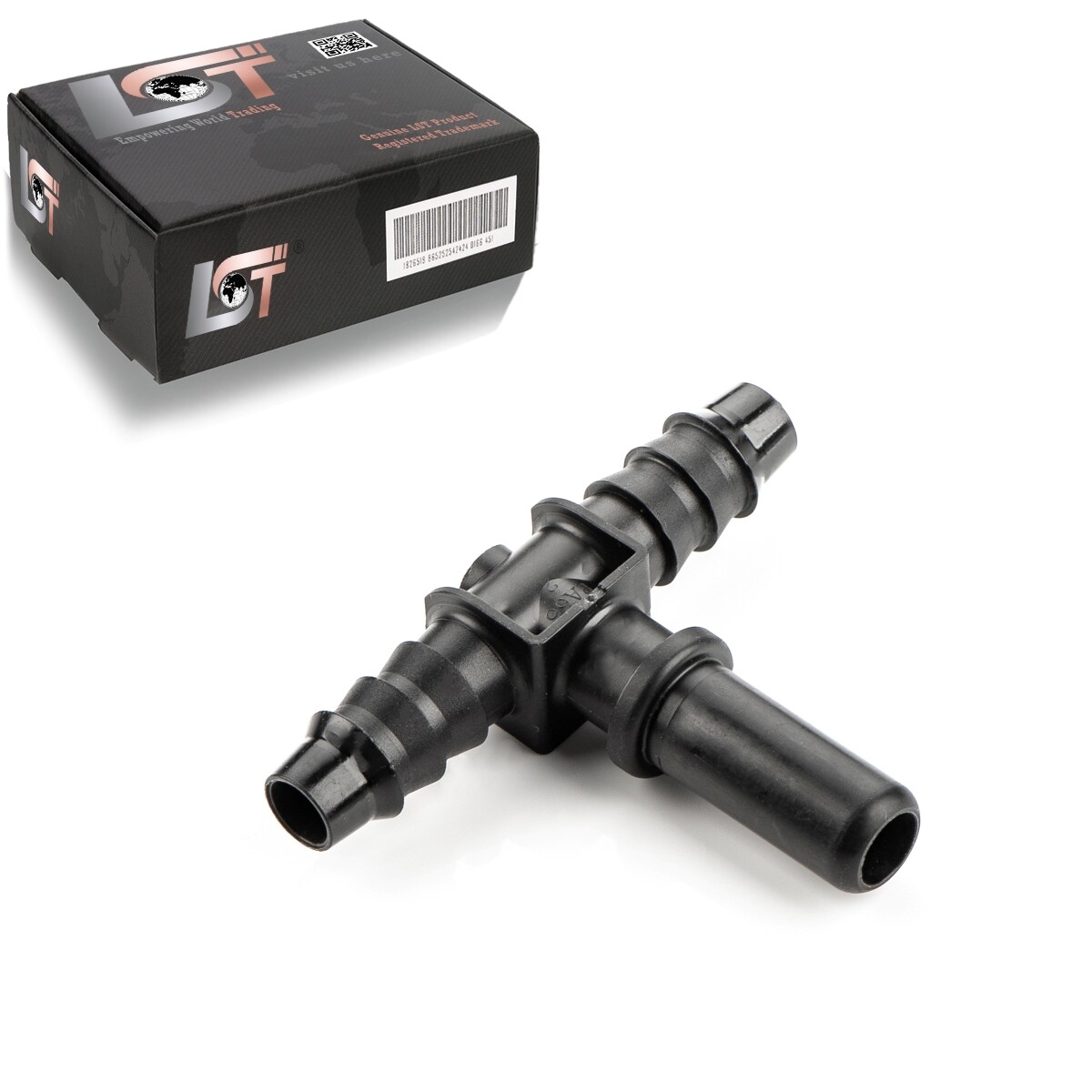 Fuel Line T-Piece Hose Connector Reducer Ø 8 mm - Ø 10 mm