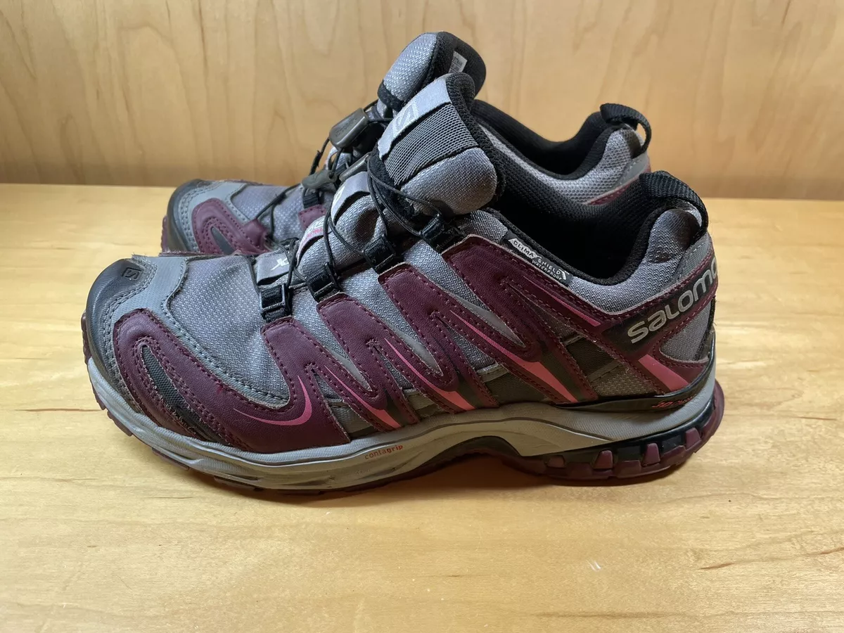Salomon XA Pro 3D Trail Running Walking Shoes Women Sz 7.5 LowTop