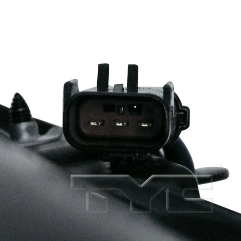 Conjunto de ventilador de radiador y condensador doble TYC para Jeep Grand Cherokee 2004 Foto 4 de 4
