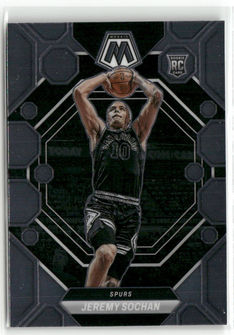 2022-23 Panini Mosaic #226 Jeremy Sochan Rookie