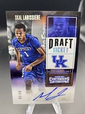 Skal Labissiere 2016 Panini Contenders Draft Picks Draft Ticket Auto Card /99