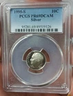 1995-S Roosevelt Dime 90% Silver PCGS PF-69 Deep Cameo. GORGEOUS!