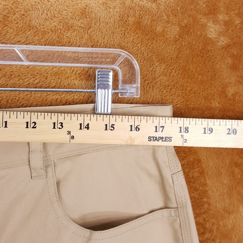 JW ANDERSON Pants Mens Size 42 Tan Chino Relaxed 5 Pocket Workwear Logo $465