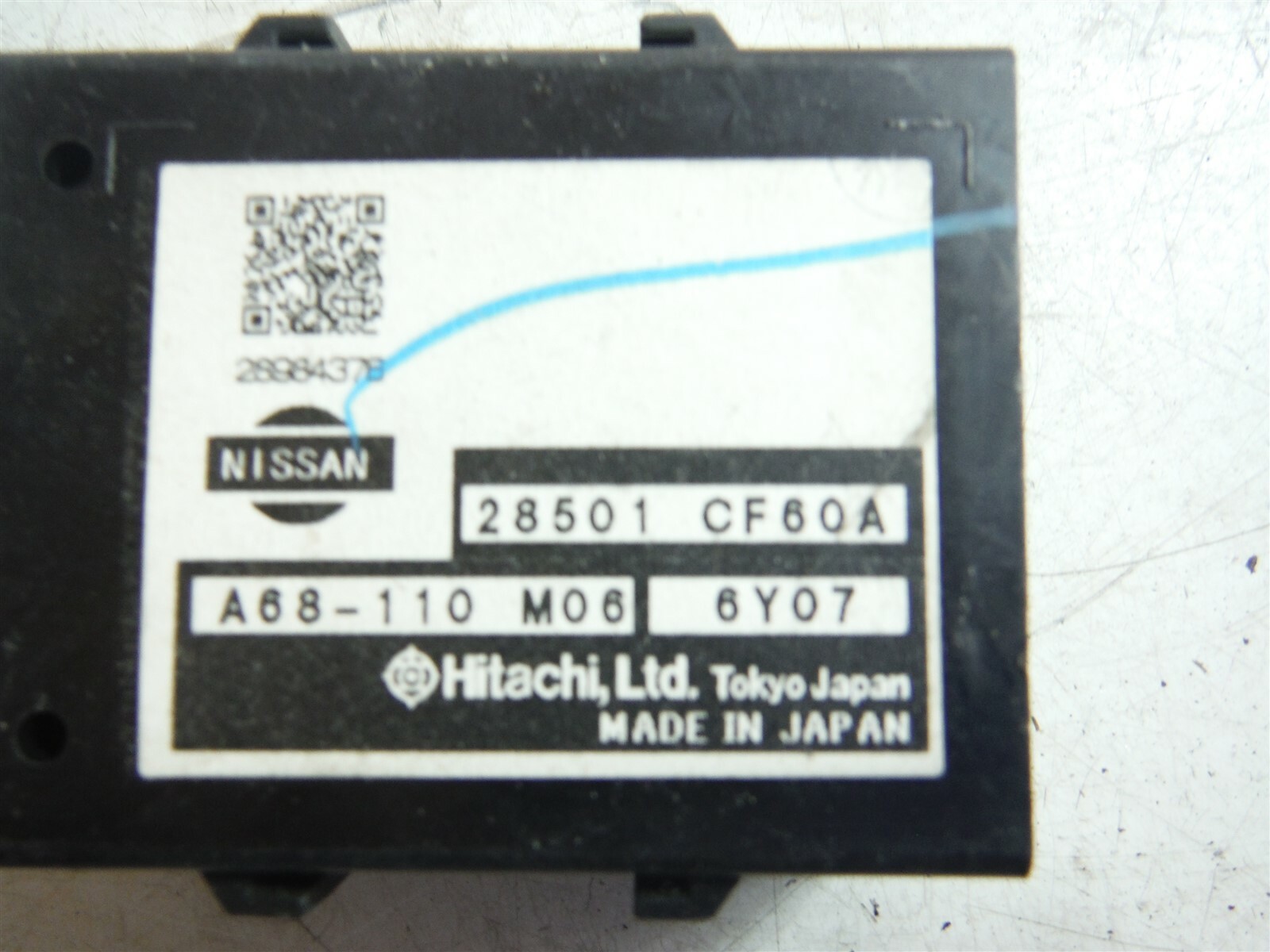 2007 NISSAN 350Z POWER STEERING CONTROL MODULE RELAY UNIT 28501 CF60A OEM 0308 eBay