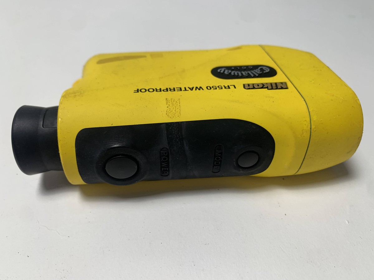 Callaway Nikon LR550 Waterproof Rangefinder Golf Laser Range