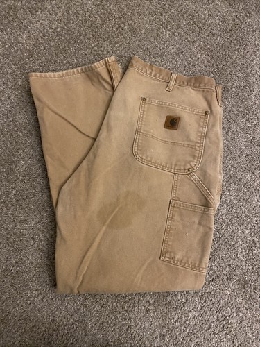Carhartt B136 BRN Duck Double Knee 