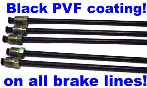 Kit de linha de freio à prova de ferrugem AMC American Rambler 1961-1962-1963 - Imagem 2 de 4