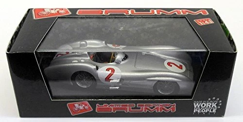 Brumm 1/43 Scale R325B - Mercedes W196C GP Gran Bretogna 1954 - #2 K.Kling - Image 4 of 4