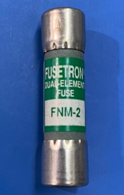 FUSETRON FNM-2, 2AMP 250VAC TIME DELAY FUSE | eBay