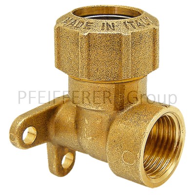 25 mm Rohr PE-Rohrverschraubung Messing gerade Form Innengewinde 3//4/"