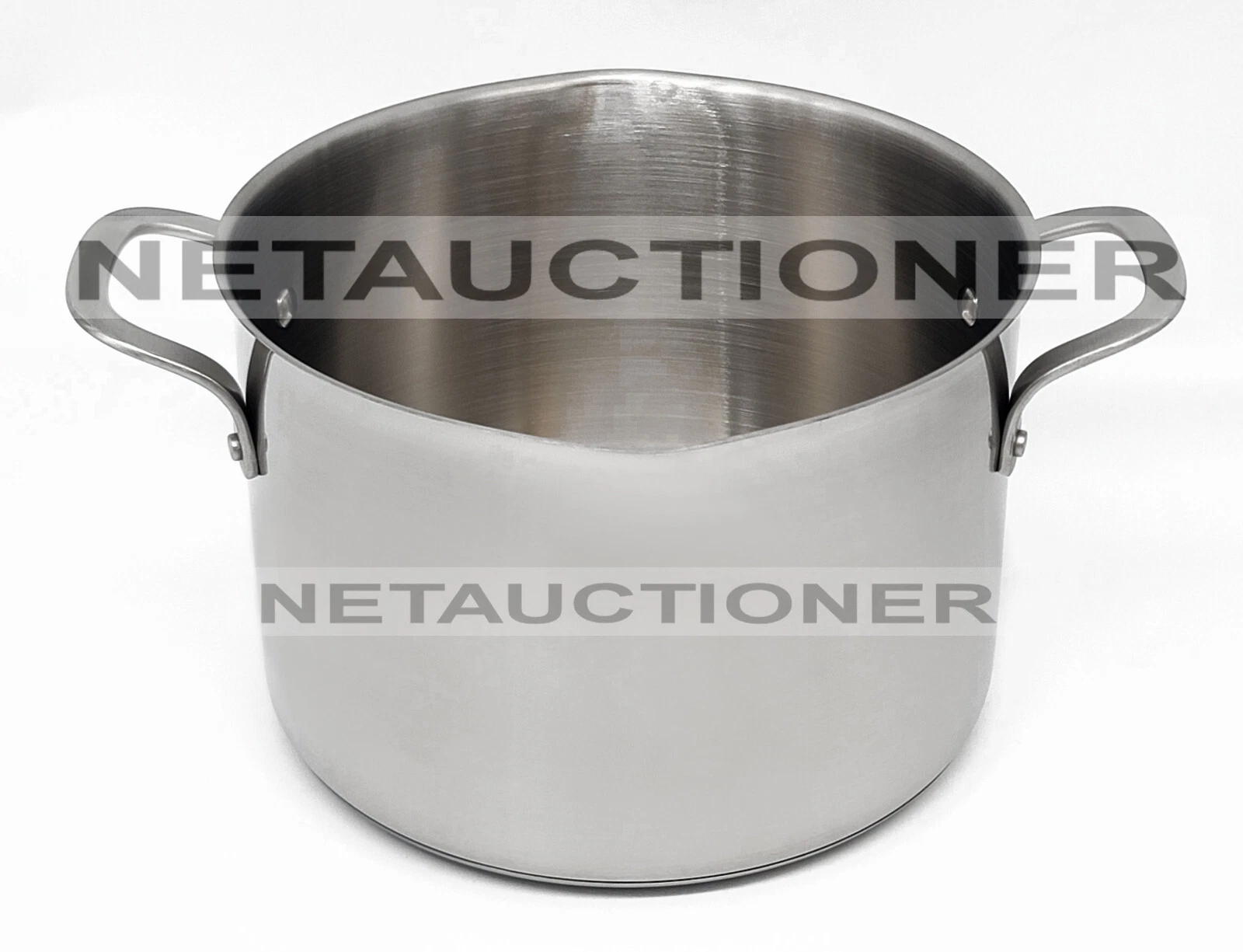 New CALPHALON Classic Stainless Steel 6 Qt Stockpot Induction Ready