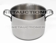 New CALPHALON Classic Stainless Steel 6 Qt Stockpot Induction Ready