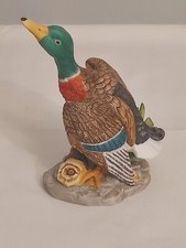 1986 Anas Platyrhynchos MALLARD DRAKE John James AUDUBON Porcelain FIGURINE
