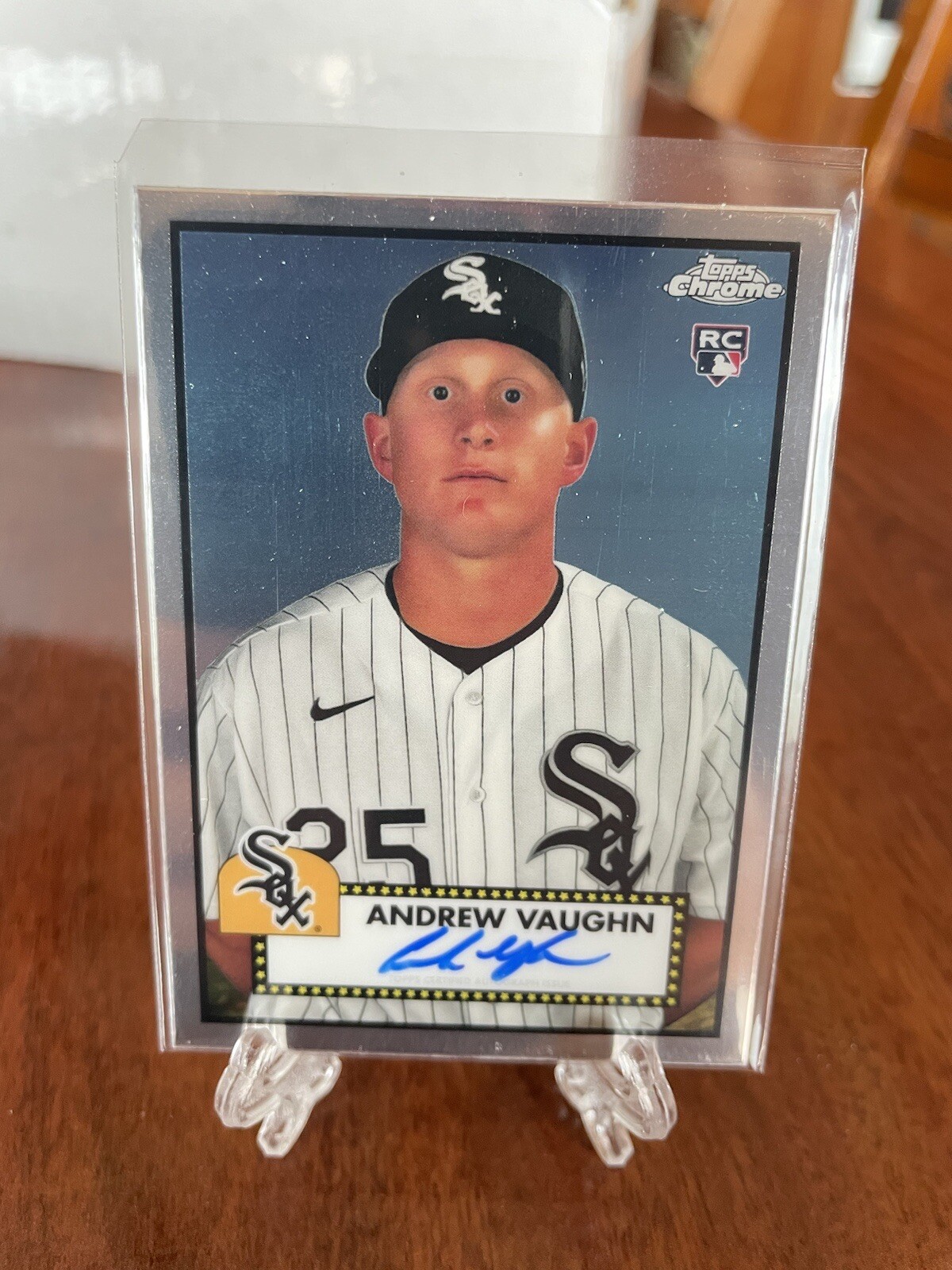 2021 Andrew Vaughn Topps Chrome Platinum Anniversary #PA-AVA Rookie Auto RC