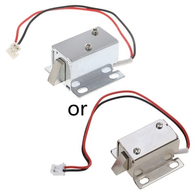 for 12V/0.4 A Electromagnetic Solenoid Lock Safety Easy to Install for Cabine