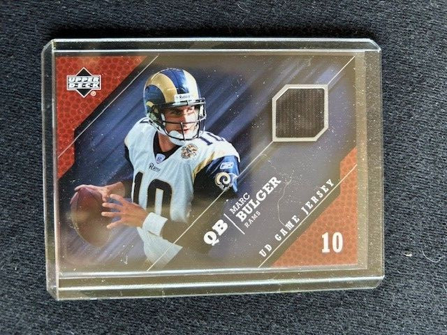 Marc Bulger  Certified Game Used  JERSEY Card