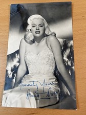 Diana Dors+ - original signierte frühe Autog...