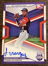 2023 Panini Elite Extra Edition Franklin Vargas #DPS-FV DPL Signatures Auto!