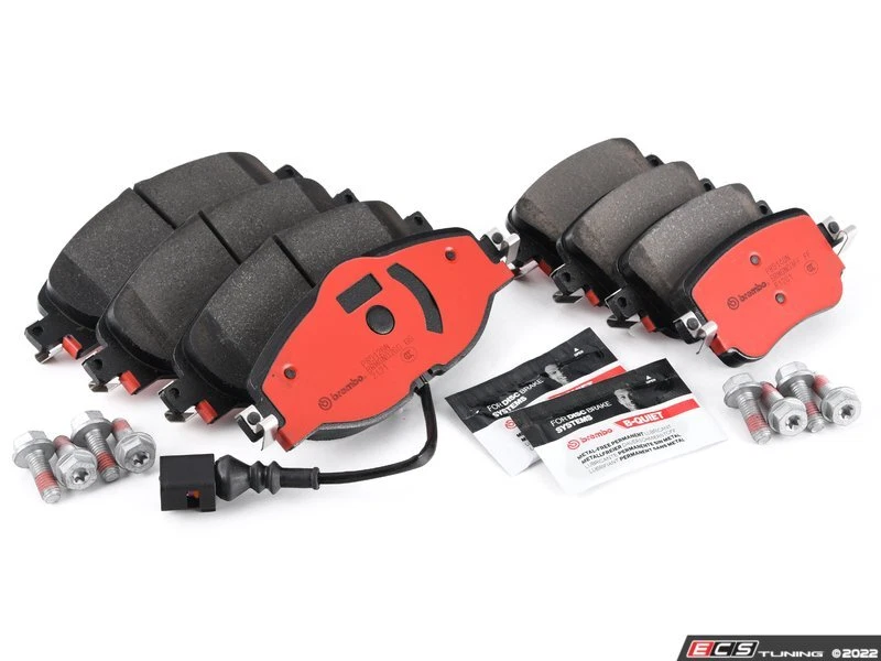 Brembo - Front & Rear Brake Pad Set - 8u0698451f2KT | eBay