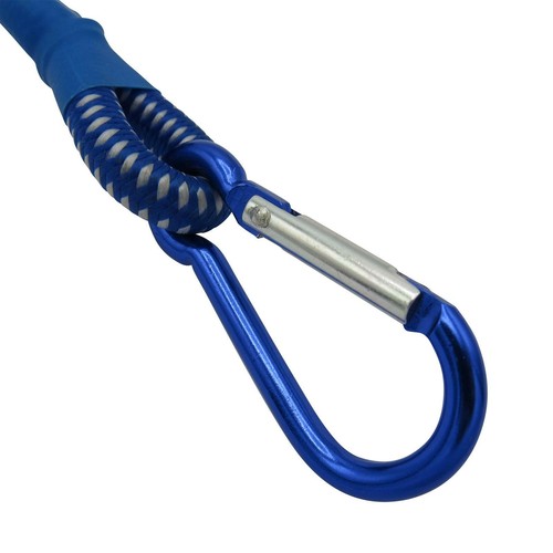 Bungee Cord 8MM X 1500MM (Carbine Hooks Blue Elastic Shock Tie Down Tarp Tent) - Imagen 3 de 7