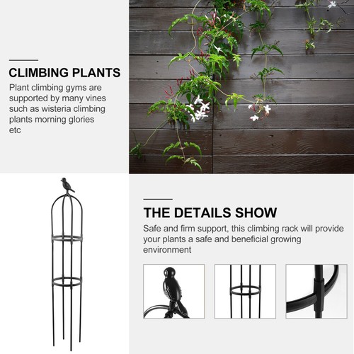 Tuteur Plante Grande Treillis Grimpant Pour Plantes Vigne Détachable - Photo 4/12