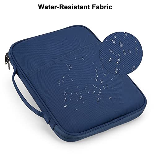 iPad Pro 11 Inch Sleeve Case, Travel Tablet Carrying Bag for 911 Navy