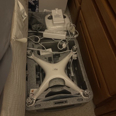 DJI Phantom 4 Pro Drone with a PLETHORA OF EXTRAS all parts never