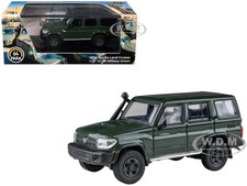 2014 TOYOTA LAND CRUISER LC 76 MILITARY GREEN 1/64 DIECAST BY PARAGON PA-56313